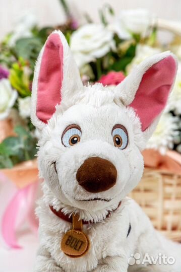 Мягкая игрушка вольт /bolt disney Дисней