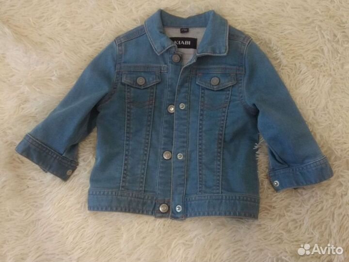 Джинсовая куртка для девочки