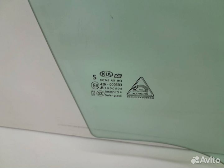Стекло двери передней правой Kia Optima 4 JF 2015