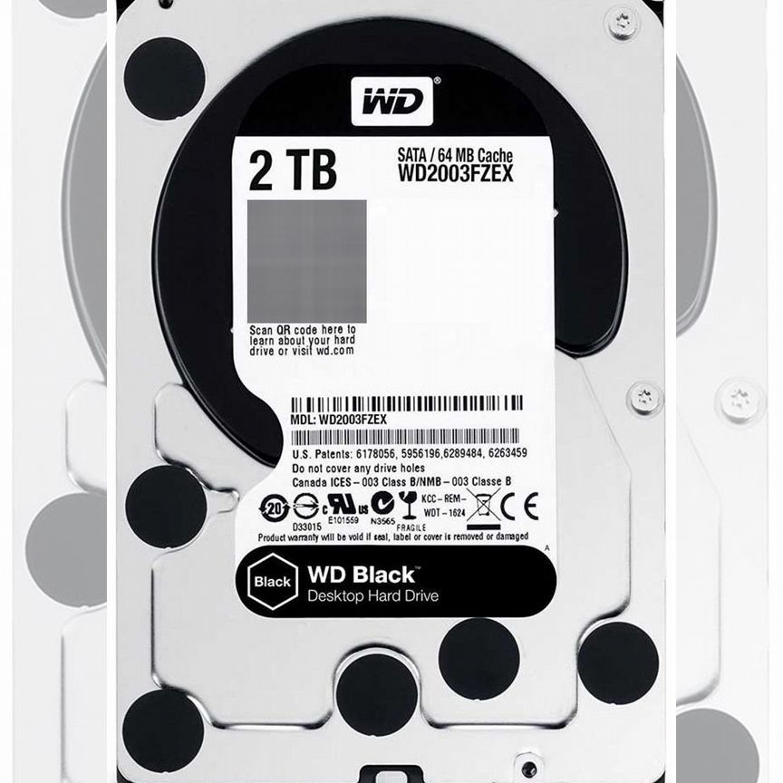 [WD2003FZEX] Жесткий Диск Western Digital 2tb Sata2 Wd2003fzex