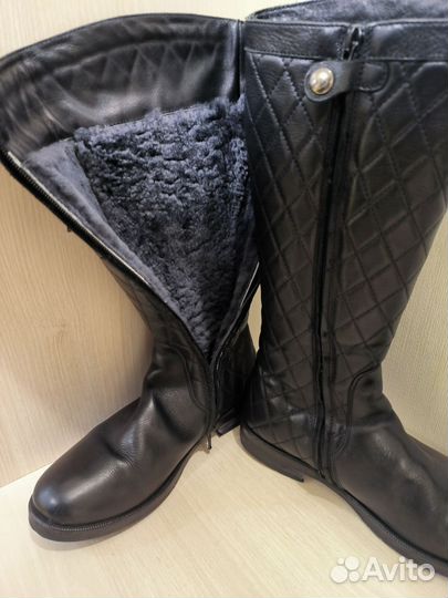 Сапоги зимние натуральная кожа