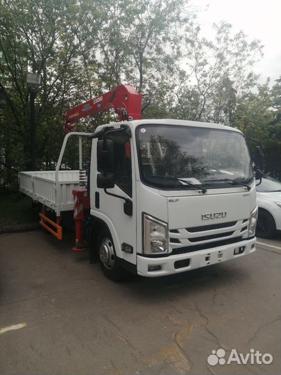 Isuzu Elf с КМУ, 2023