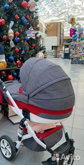 Коляска 3 в 1 бу