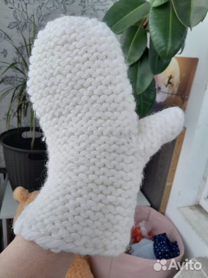 Плед и варежки на коляску