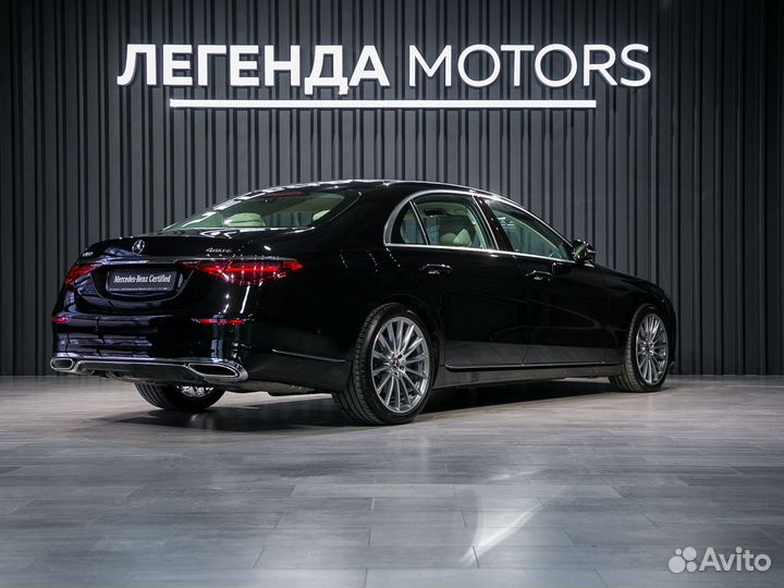 Mercedes-Benz S-класс 3.0 AT, 2021, 2 766 км