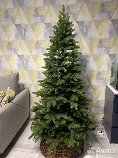 Ель искуственная литая 180