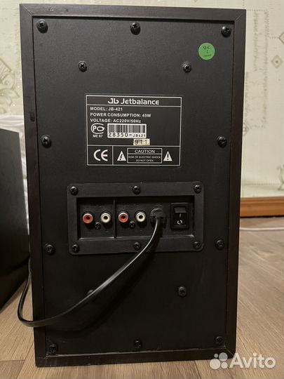 Сабвуфер Jetbalance JB-421