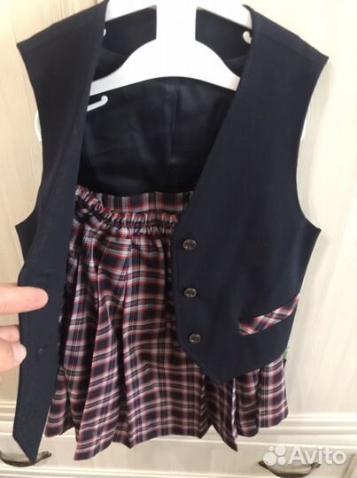 Новая Школьная форма для девочки р.134 ф. Смена