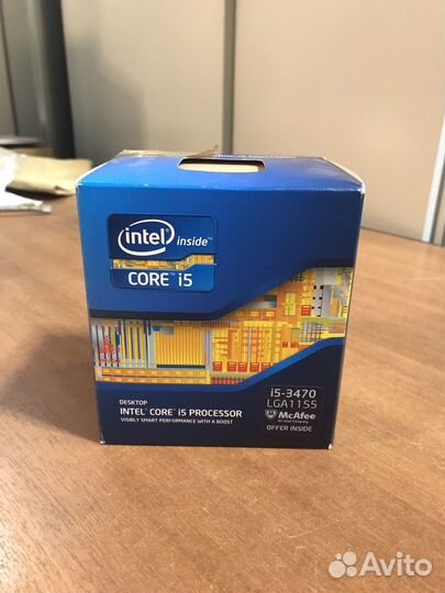 Процессор Intel Core i5-3470-6M- 3.2GHz BOX