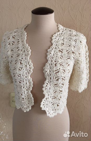 Вязаные крючком женские вещи из хлопковой пряжи