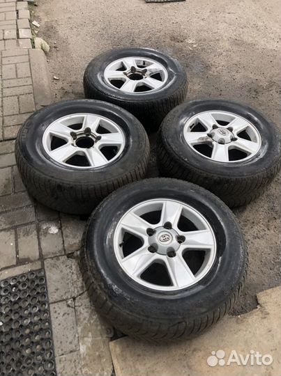 Колеса на Toyota land cruiser 200 R17 5/150