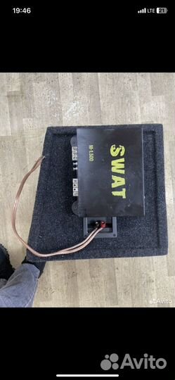 Сабвуфер и усилитель