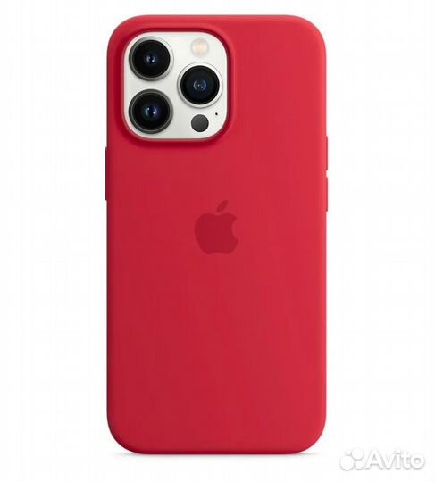 Чехол Apple iPhone 13 Pro Silicon Case MagSafe Red