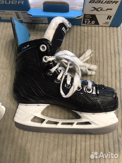 Хоккейные коньки бауэр детские