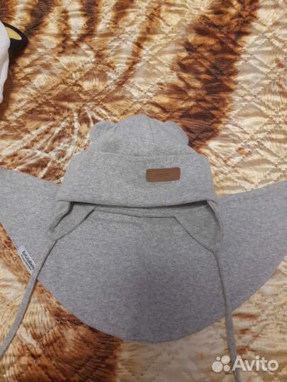 Шапочка и снуд хлопок