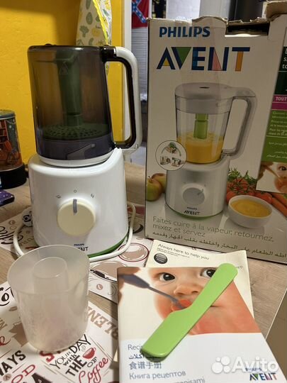 Пароварка блендер philips avent