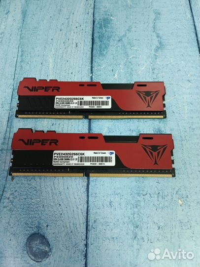 16Gb DDR4 2666 Viper оперативная память