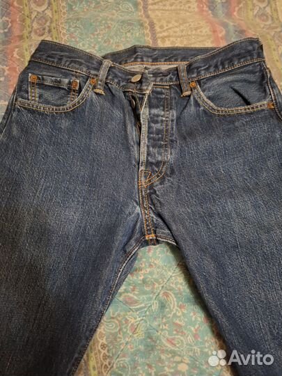 Мужские джинсы levis 501 30/34 оригинал