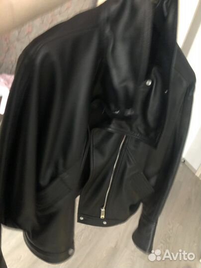 Кожаная куртка новая