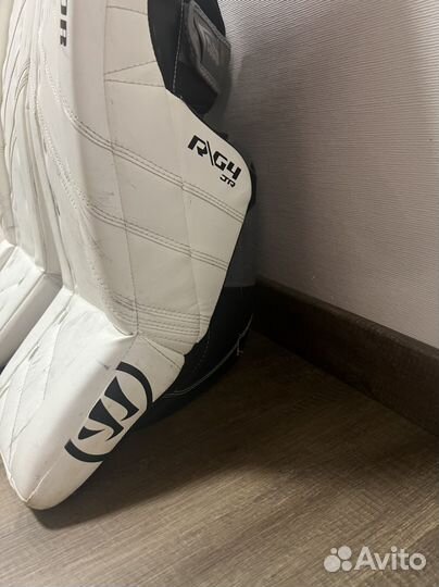 Вратарские щитки warrior G4, 24+1, jr