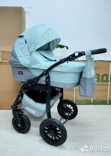 Коляска новая Rant Siena (ментоловый)