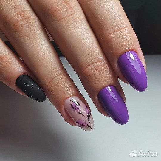 Маникюр гель лак. Всё включено