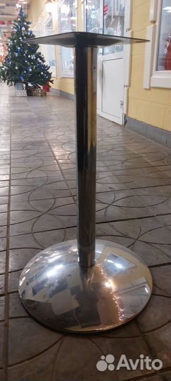 Подстолье для стола хромированнное