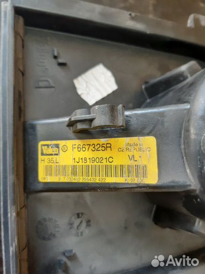 Моторчик печки Skoda Octavia Tour 1.6 AKL 2002