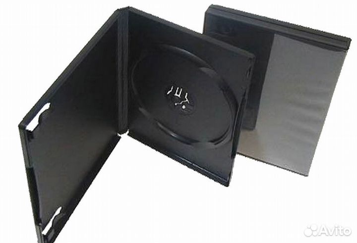 Комплект боксов DVD Box для 1 диска из пластика