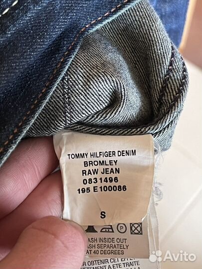 Tommy hilfiger джинсовка