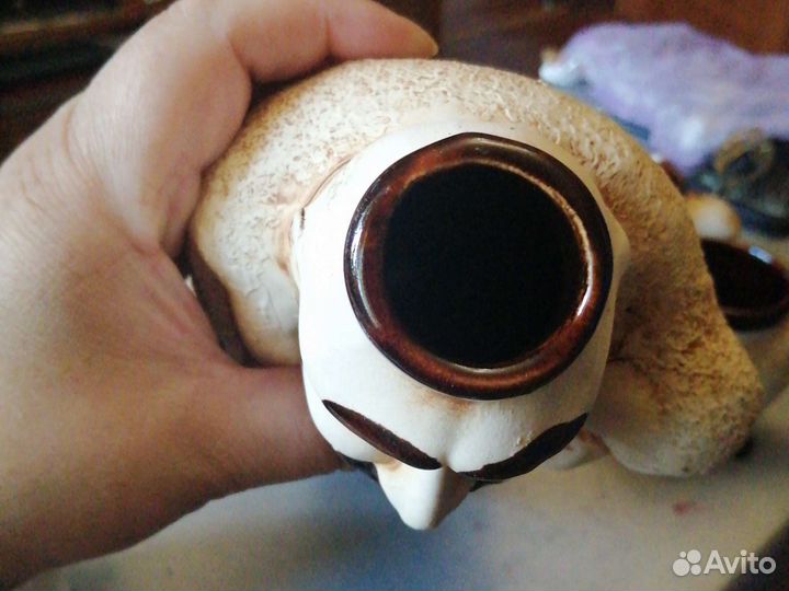 Графин пастух с рюмка и барашками