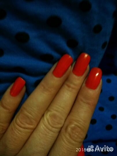 Наращивание ногтей на дому