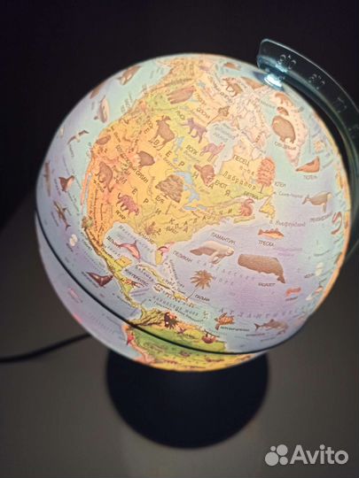 Ночник детский Глобус