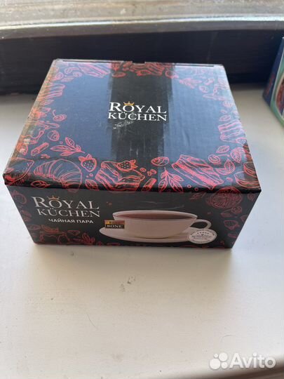 Чайная пара фарфор royal kuchen