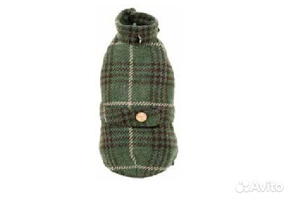 Одежда для собак: пальто шотландка