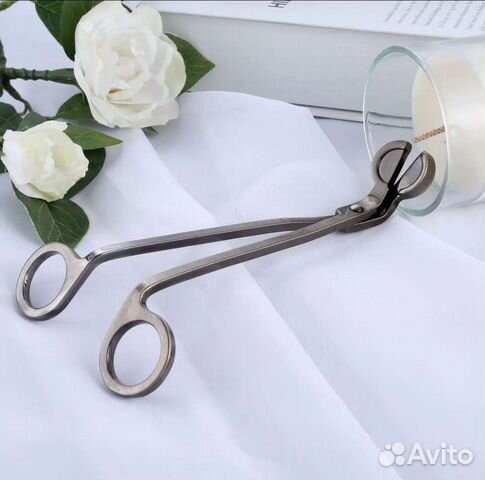 Триммер (ножницы) для свечей цвет Антик бронза