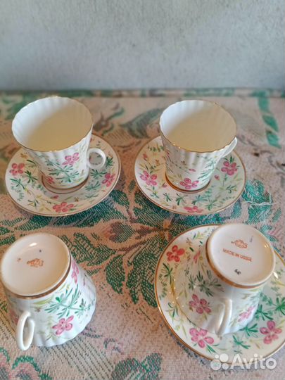 Кофейный сервиз.Чашки и блюдца