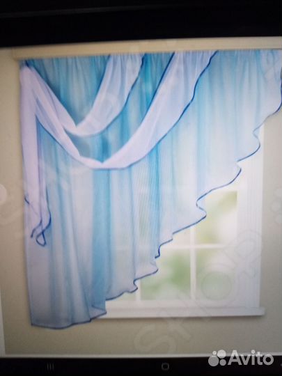 Комплект штор для кухни