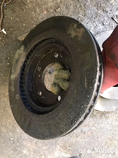 Передние тормозные диски mitsubishi galant 8