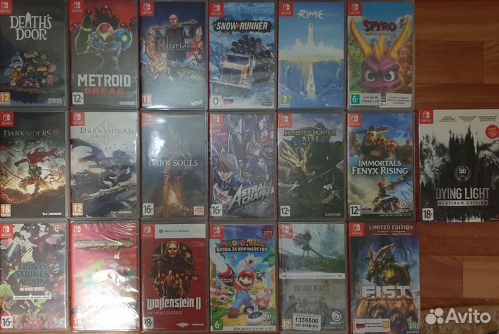 Игры для Nintendo switch