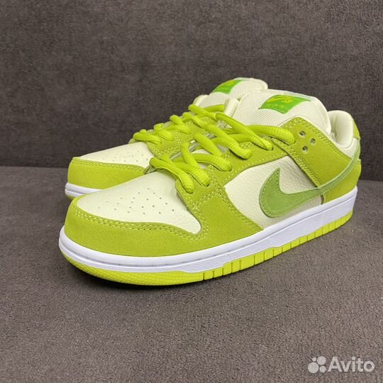 Кроссовки мужские Nike Dunk Low sb Green Apple