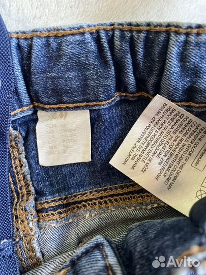 Джинсовые шорты H&M 92