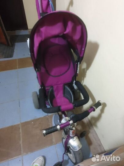 Детский трехколесный велосипед бу