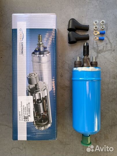 Электробензонасос под хомут Газель, Волга дв. 406