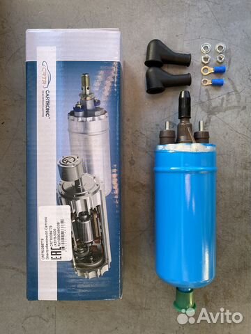 Электробензонасос под хомут Газель, Волга дв. 406