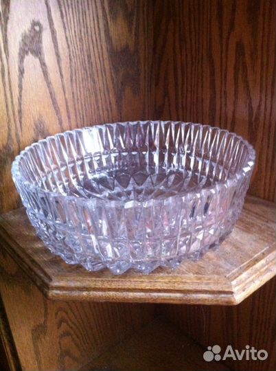 Ваза хрустальная для фруктов