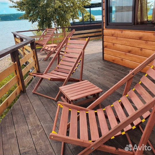 Мебель для дачи, шезлонг