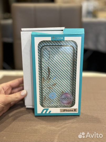 Чехол на iPhone x новый