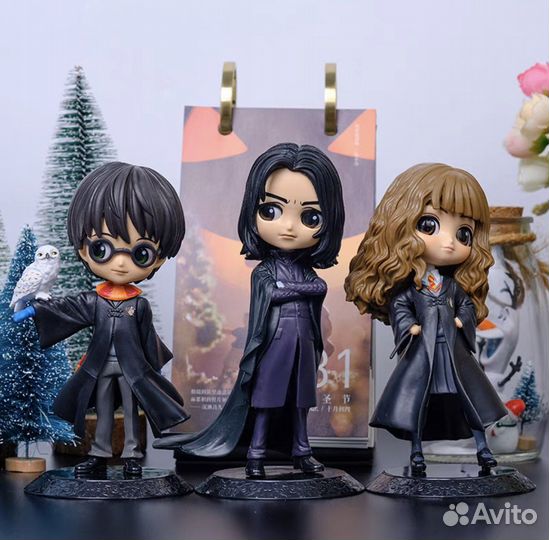 Фигурки Гарри Поттер, Рон,Гермиона, Снейп,Близнецы