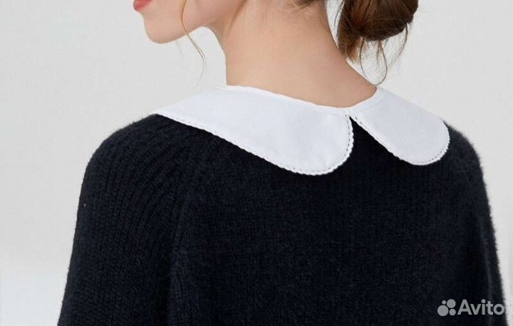 Воротник съемный белый